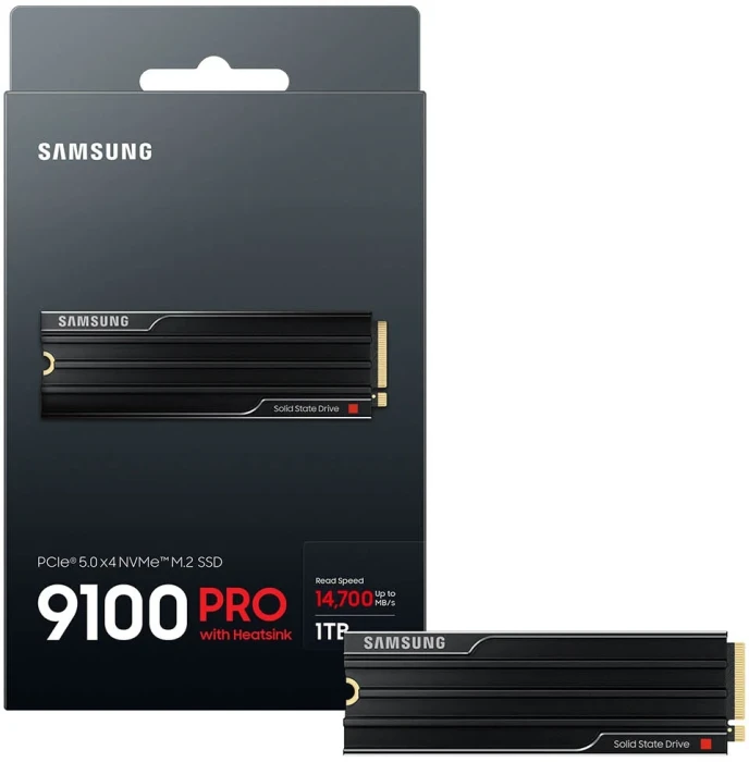 SAMSUNG 9100 PRO Heatsink PCIe 5.0 - 1TB