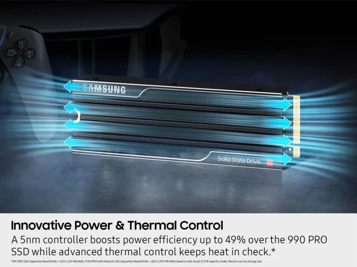 SAMSUNG 9100 PRO Heatsink PCIe 5.0 - 1TB