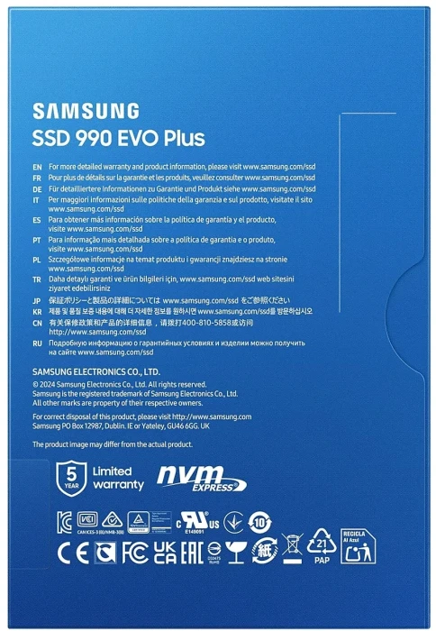 SAMSUNG 990 EVO Plus 2TB