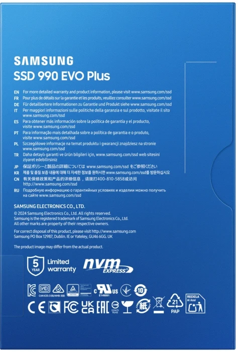 SAMSUNG 990 EVO Plus 4TB