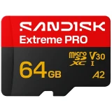 SanDisk Extreme Pro microSD - 64GB