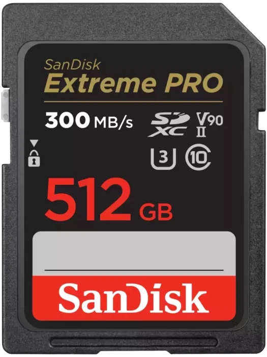 SanDisk Extreme PRO SD - 512GB