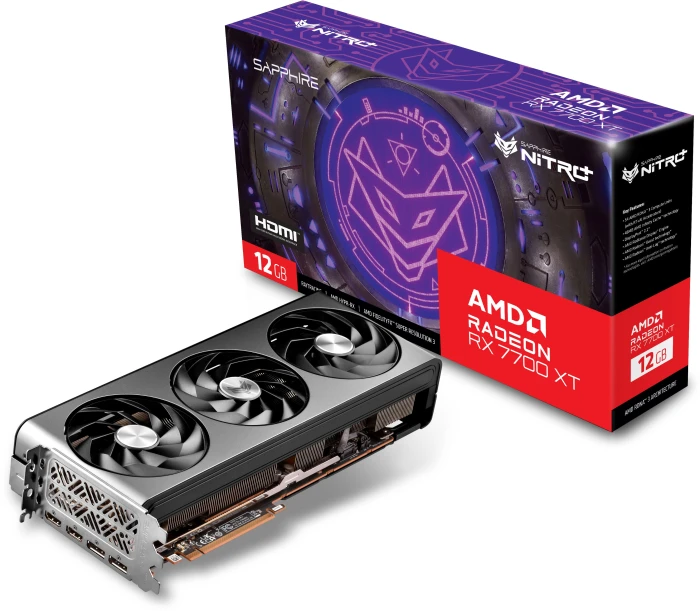 SAPPHIRE NITRO+ RX 7700 XT GAMING OC 12GB