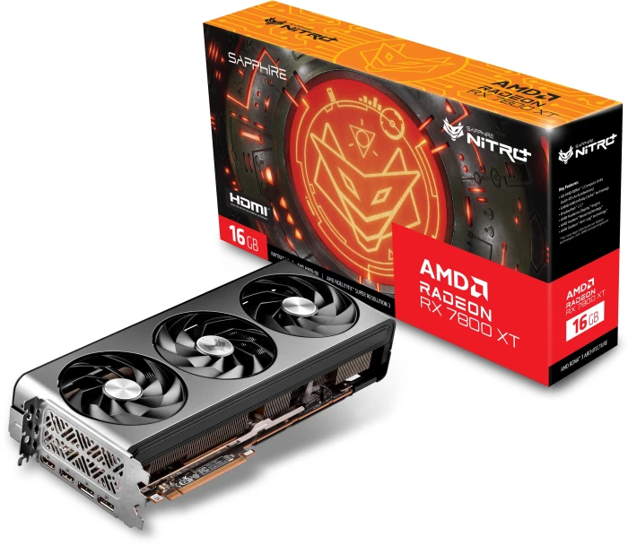 SAPPHIRE NITRO+ RADEON RX 7800 XT GAMING OC 16GB