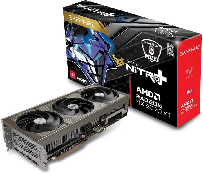 SAPPHIRE NITRO+ RX 9070 XT OC PhantomLink