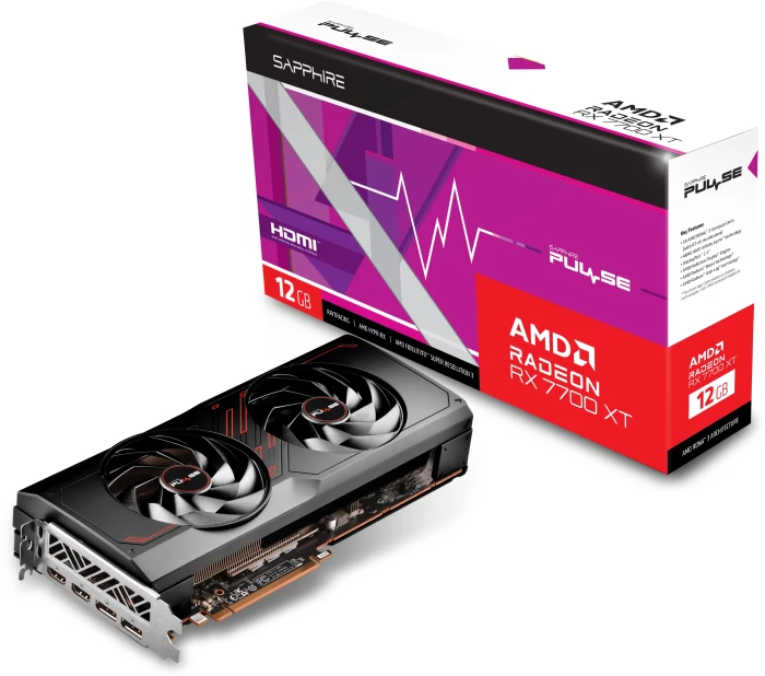 SAPPHIRE PULSE RX 7700 XT GAMING 12GB