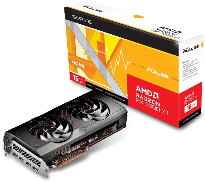 SAPPHIRE PULSE RX 7800 XT GAMING 16GB