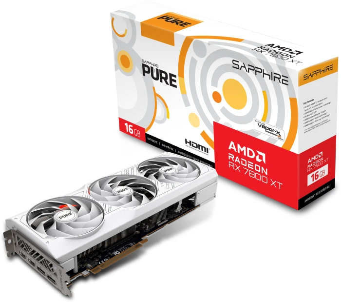 SAPPHIRE PURE RADEON RX 7800 XT GAMING OC 16GB