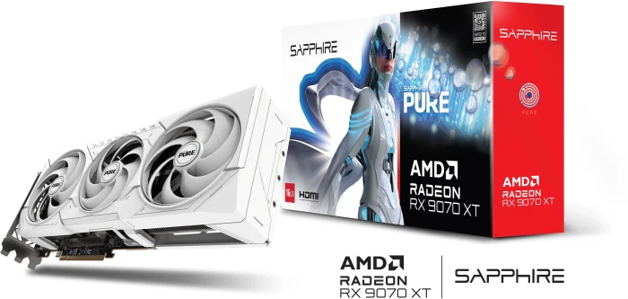 SAPPHIRE PURE RX 9070 XT 16GB