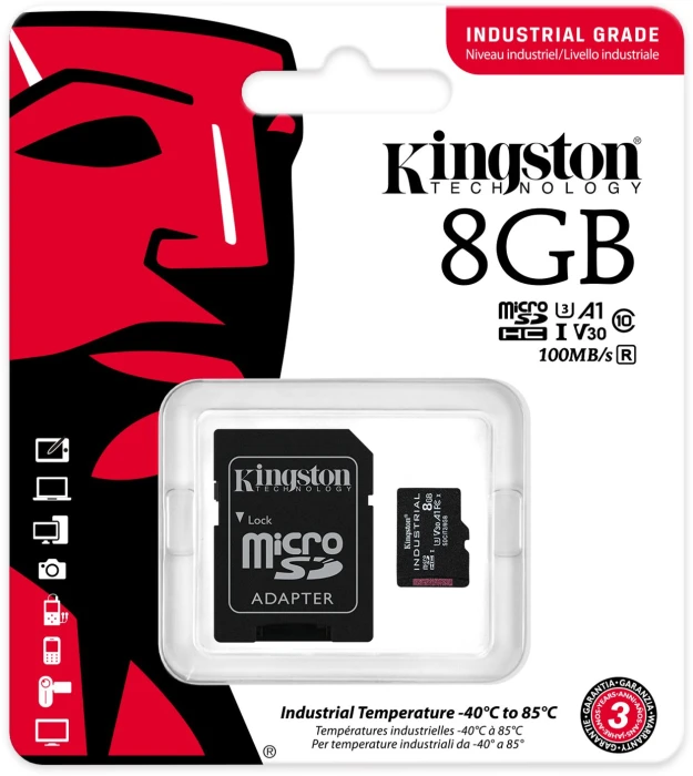 Kingston Industrial microSDHC 8GB