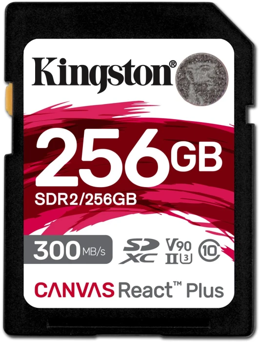 Kingston Canvas React Plus SDXC 256GB