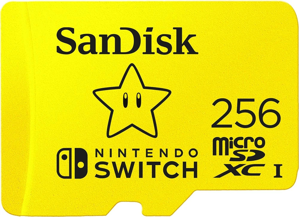 SanDisk microSD Nintendo Switch 256GB