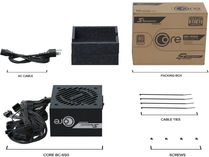 Seasonic CORE BC-650 Bronze 650W