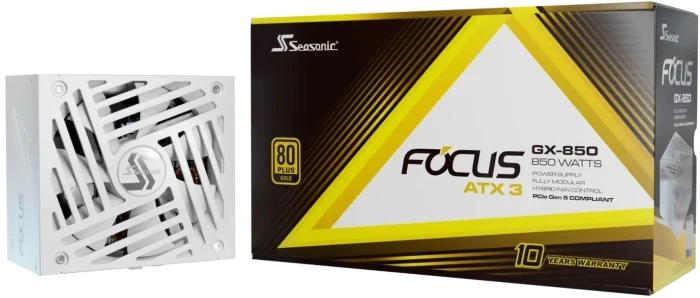 Seasonic FOCUS GX ATX 3 2024 Gold 850W