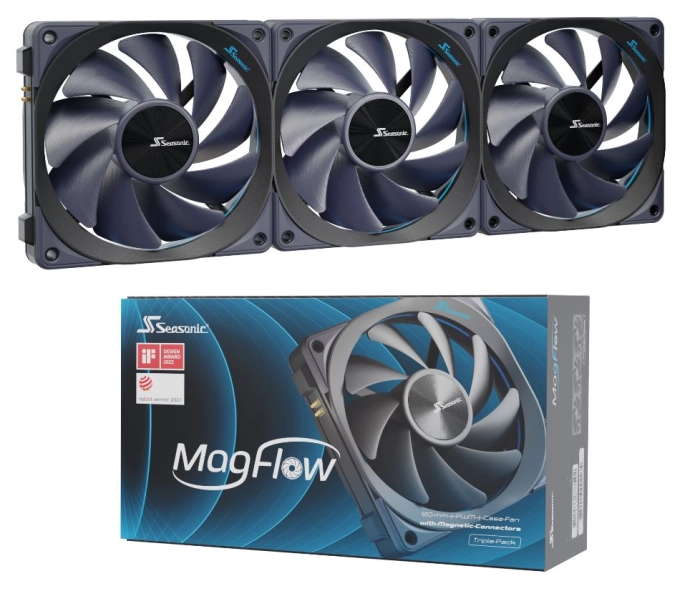 SEASONIC MagFlow 120 mm 3-Pack