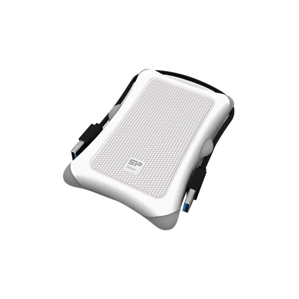 Удароустойчиво чекмедже за 2.5" диск Silicon Power Armor A30 USB 3.0 White