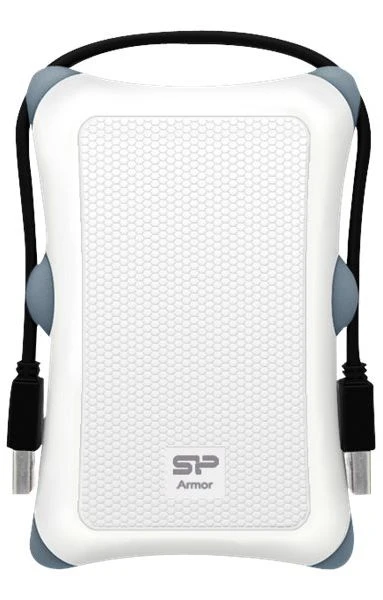 Удароустойчиво чекмедже за 2.5" диск Silicon Power Armor A30 USB 3.0 White