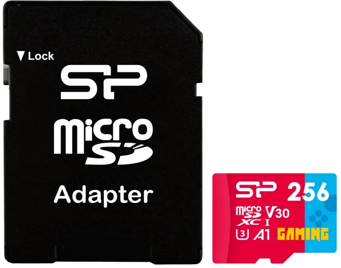Silicon Power Gaming microSD 256GB