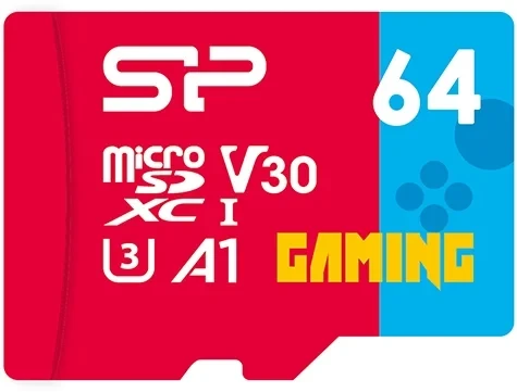 Silicon Power Gaming microSD 64GB