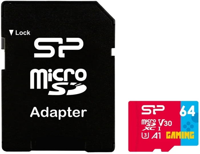 Silicon Power Gaming microSD 64GB
