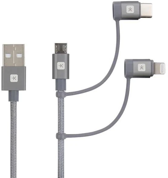 Skross USB-A > micro-USB/C/Lightning