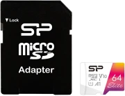 Silicon Power Elite microSD - 64GB