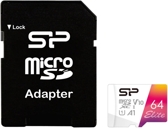 Silicon Power Elite microSD - 64GB