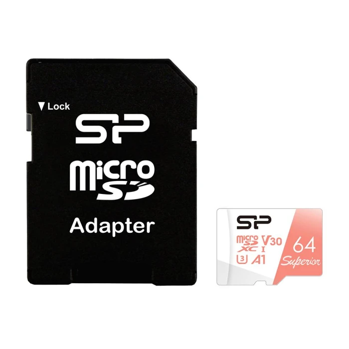 Silicon Power Superior microSD - 64GB