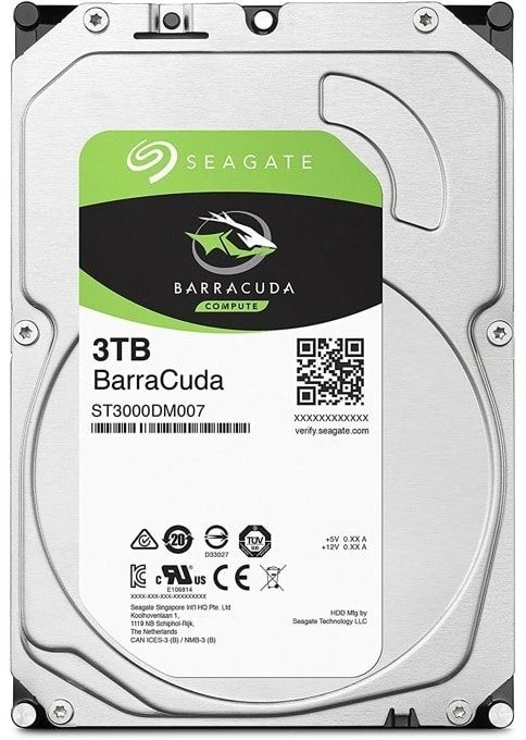 SEAGATE BarraCuda 3TB