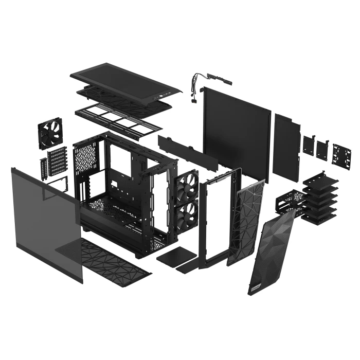 FRACTAL DESIGN MESHIFY 2 BLACK TG LIGHT
