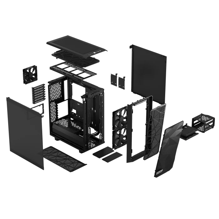 FRACTAL DESIGN MESHIFY 2 Compact BLACK TG DARK