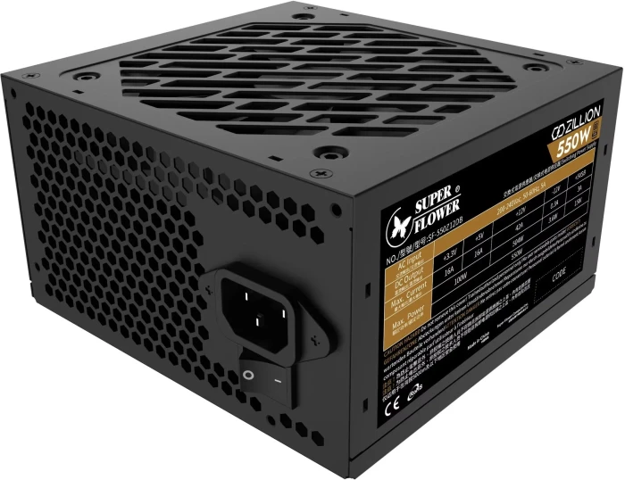 Super Flower Zillion DB Bronze 550W