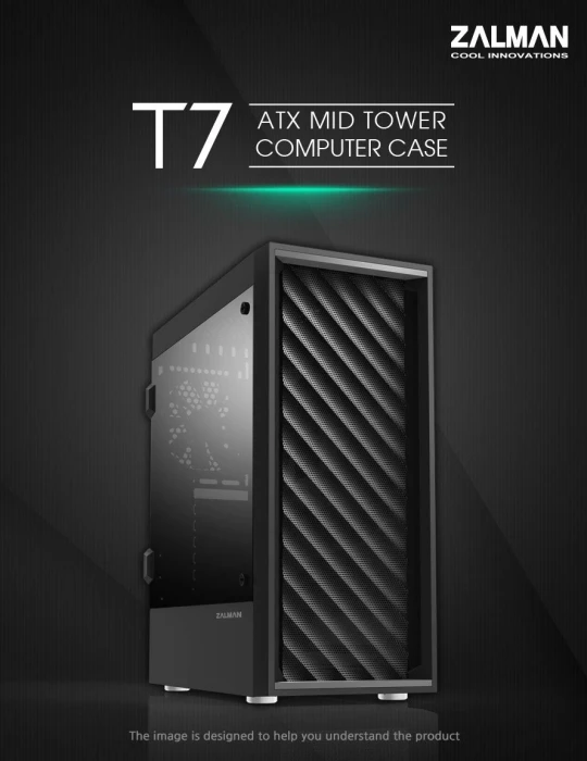Zalman T7 Black (РАЗОПАКОВАН)