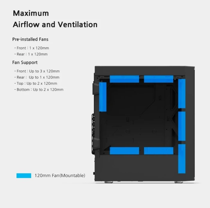 Zalman T7 Black (РАЗОПАКОВАН)