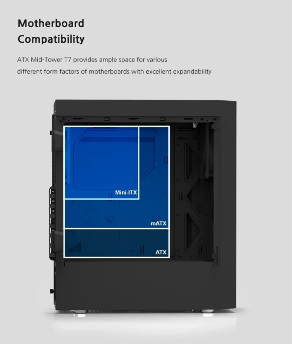 Zalman T7 Black (РАЗОПАКОВАН)