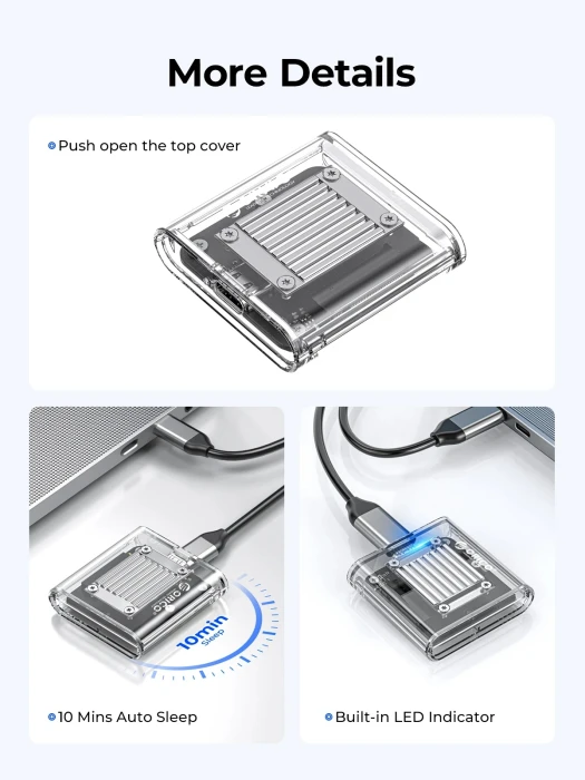 Orico Case M.2 2230 NVMe - 10Gbps