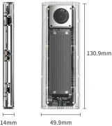 Orico TCM2-U4 M.2 NVMe USB-C/A