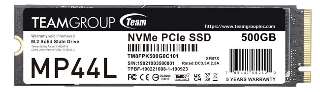 Team Group MP44L 500GB