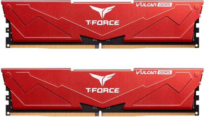32GB (2x16) DDR5-6000 CL30 Team Group Vulcan Red EXPO & XMP
