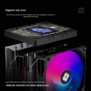 Thermalright Peerless Assassin 120 Vision ARGB Black 2.8" Display