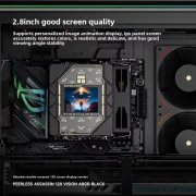 Thermalright Peerless Assassin 120 Vision ARGB Black 2.8" Display