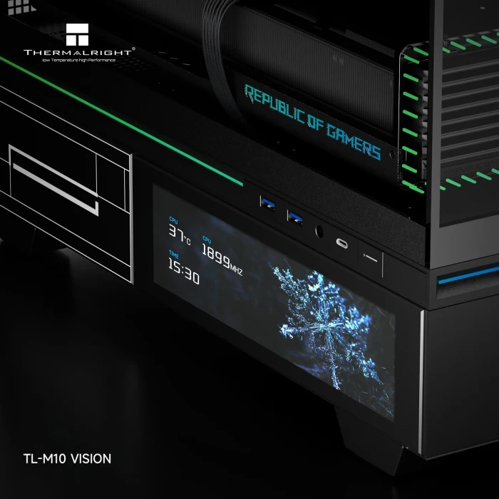 Thermalright TL-M10 Vision LCD Black