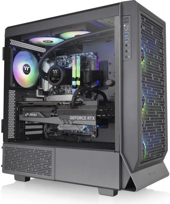 Thermaltake Ceres 500 TG ARGB Black