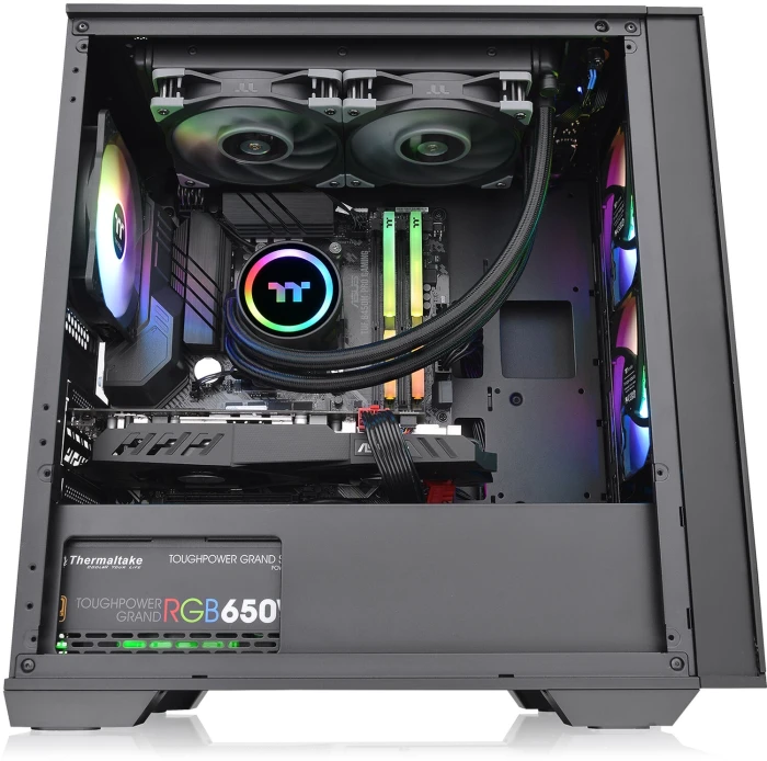 Thermaltake Divider 170 TG ARGB Black