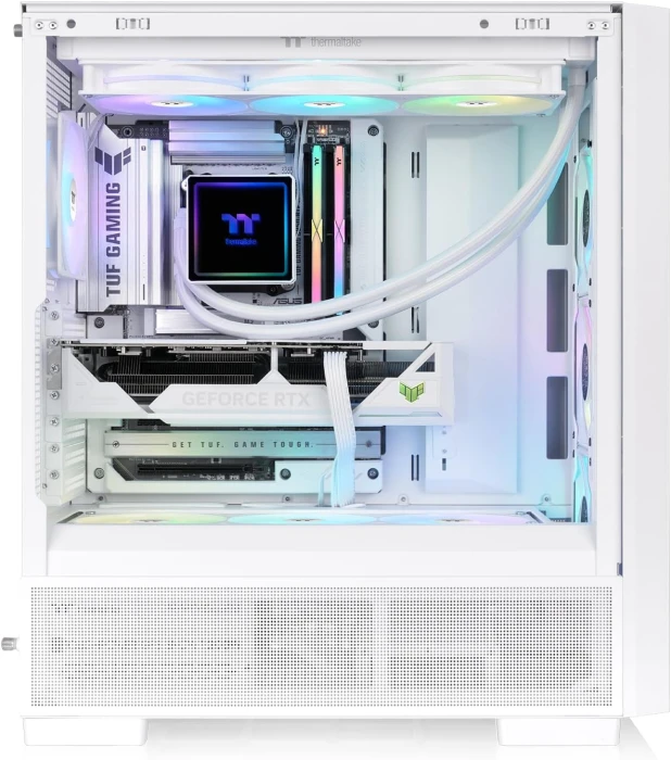 Thermaltake S380 TG ARGB - Snow