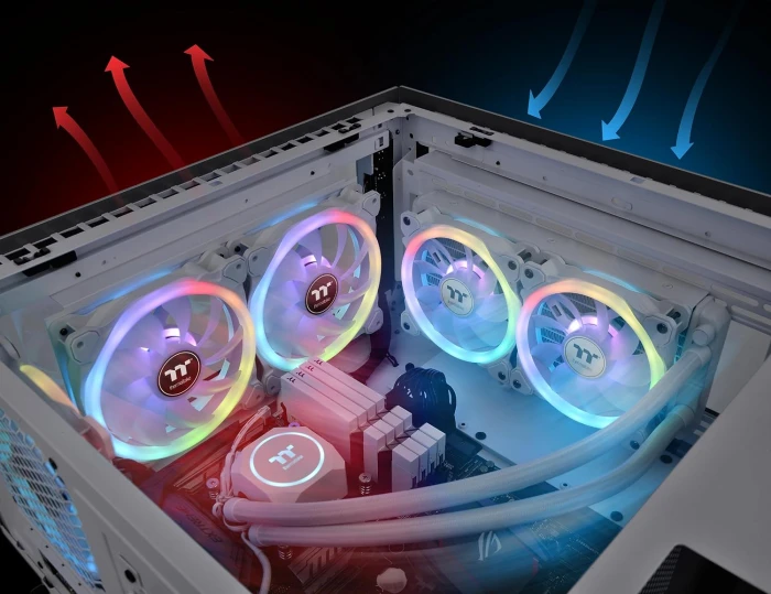 Thermaltake SWAFAN 12 RGB White 3in1