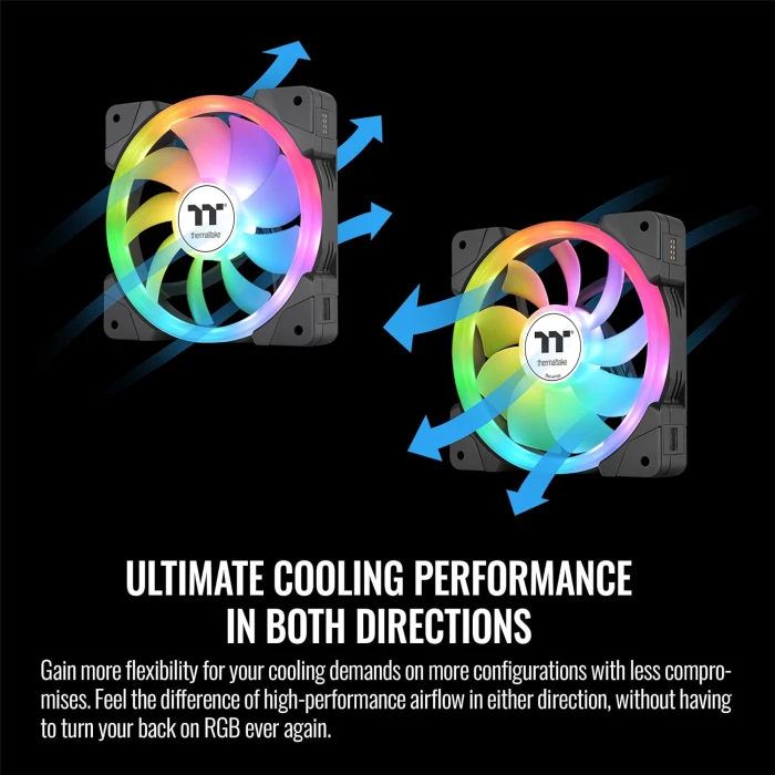 Thermaltake SWAFAN EX12 ARGB Black 3in1