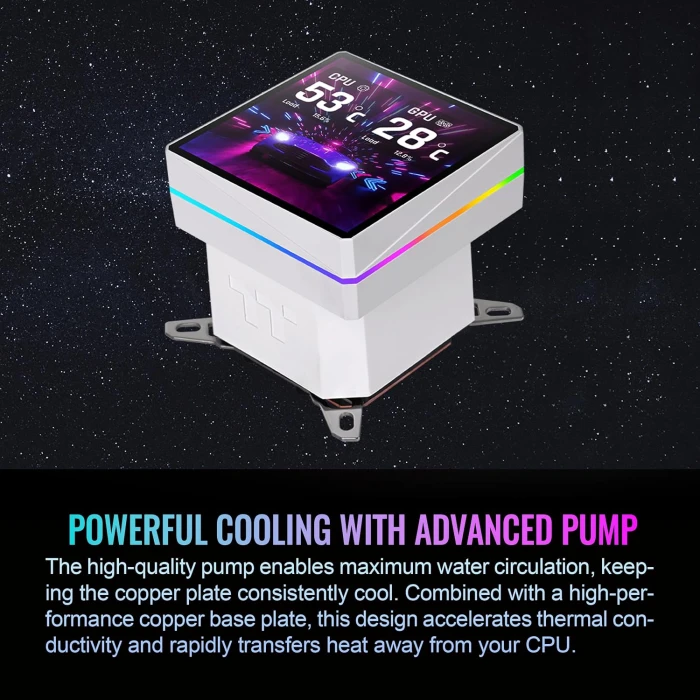 Thermaltake TH360 V3 Ultra - Snow