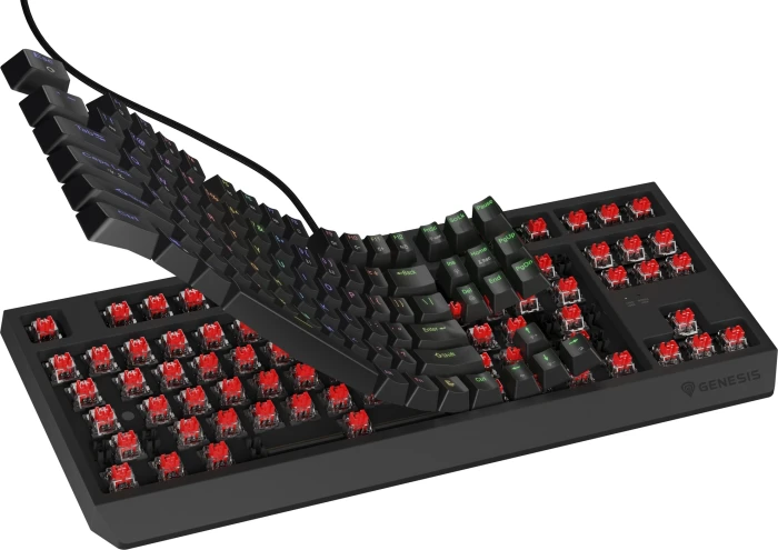 Genesis Thor 230 TKL Black Red Switch