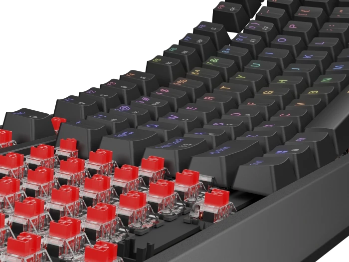 Genesis Thor 230 TKL Black Red Switch